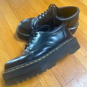 1461 SMOOTH LEATHER PLATFORM SHOES